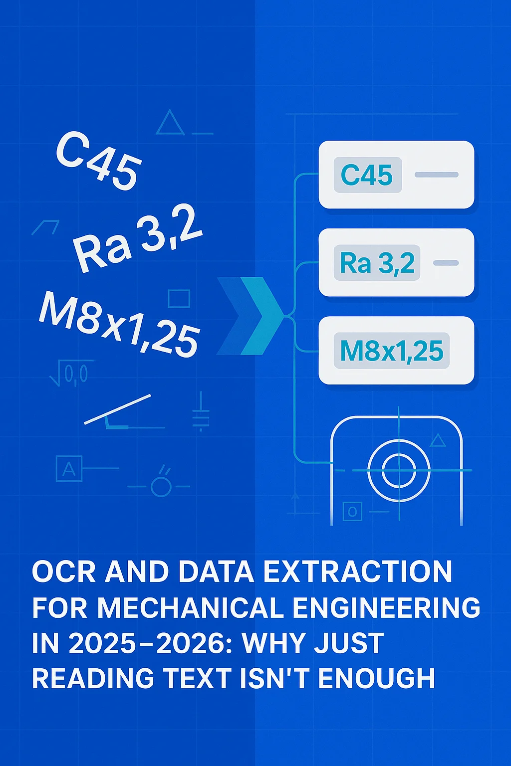 OCR and Data Extraction for Mechanical Engineering in 2025–2026: Why Just Reading Text Isn't Enough