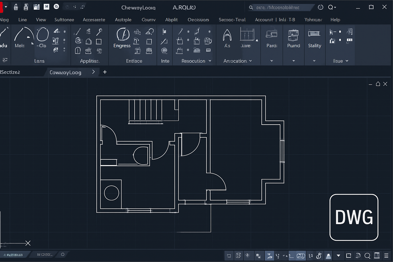 CAD native DWG/DXF view, the Werk24 not processed directly