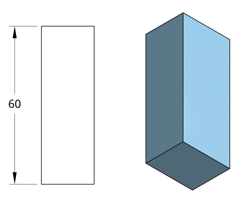 Method 2: text parallel to title block US-American Method 2 dimensioning example with dimension text oriented parallel to the title block